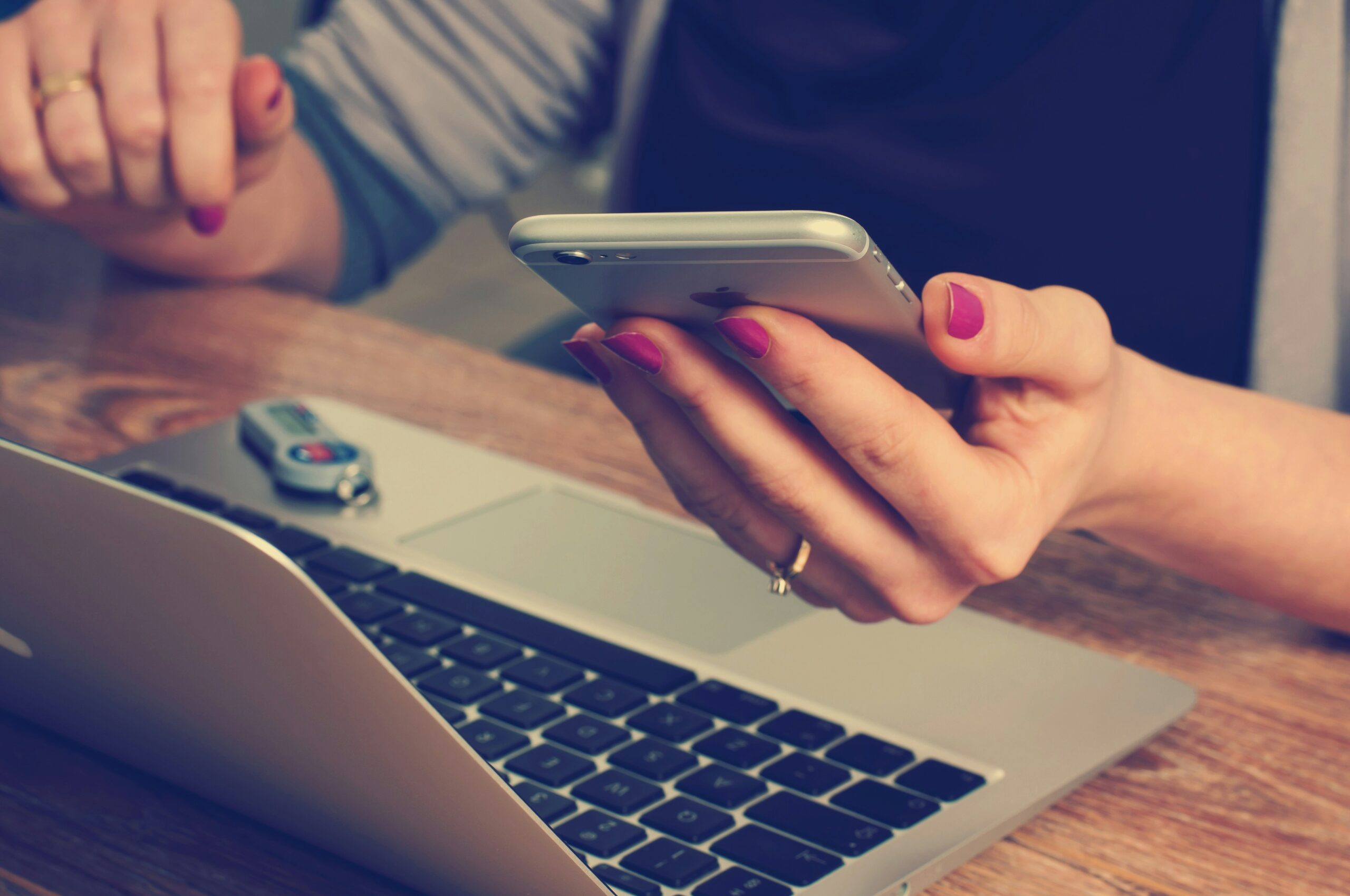 The Internet of Things: How Connected Devices Are Changing Our Lives woman holding silver iPhone 6